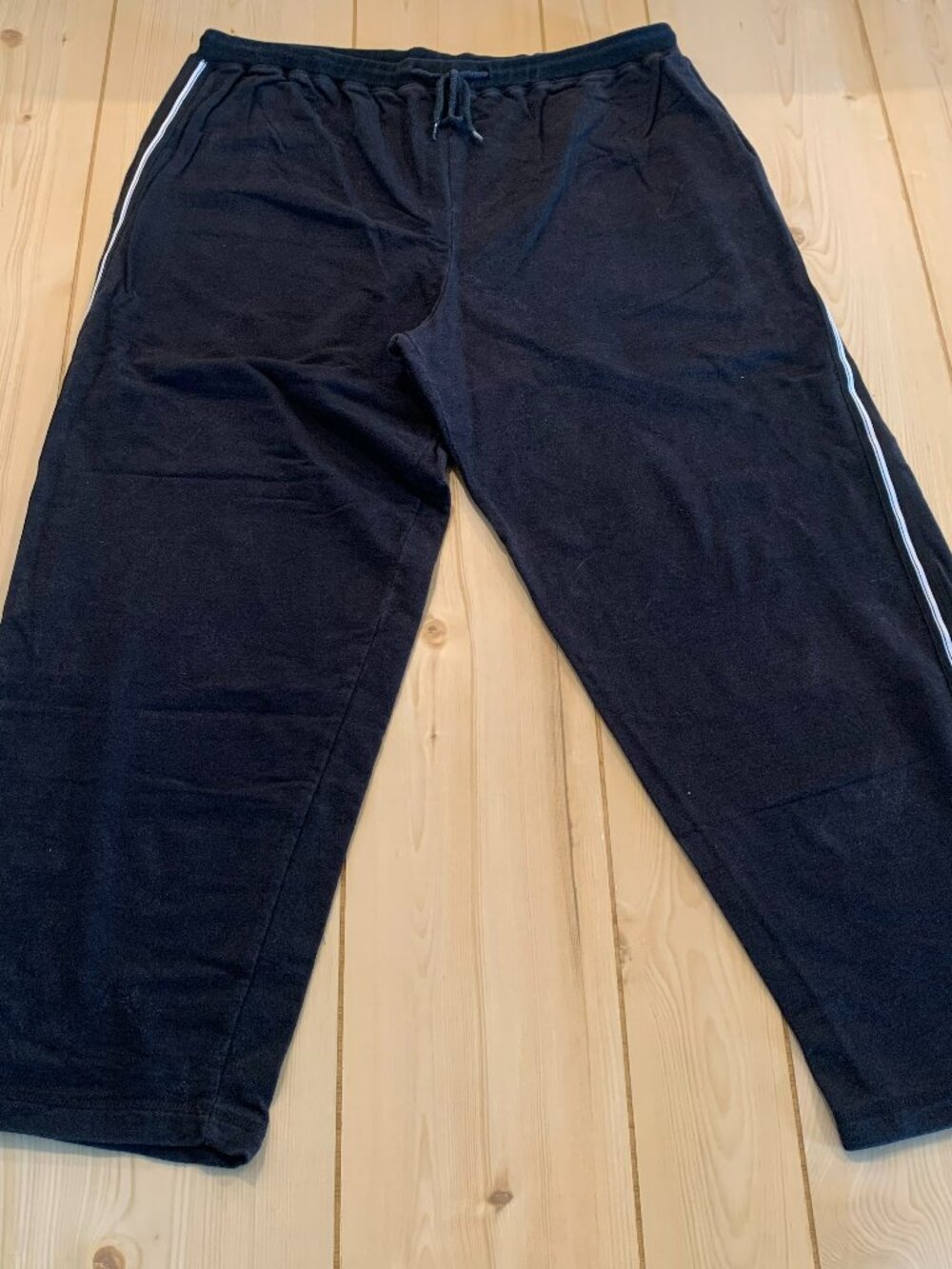 Vintage Y2K All American Comfort Athletic Activewear Navy Blue Track Pants L